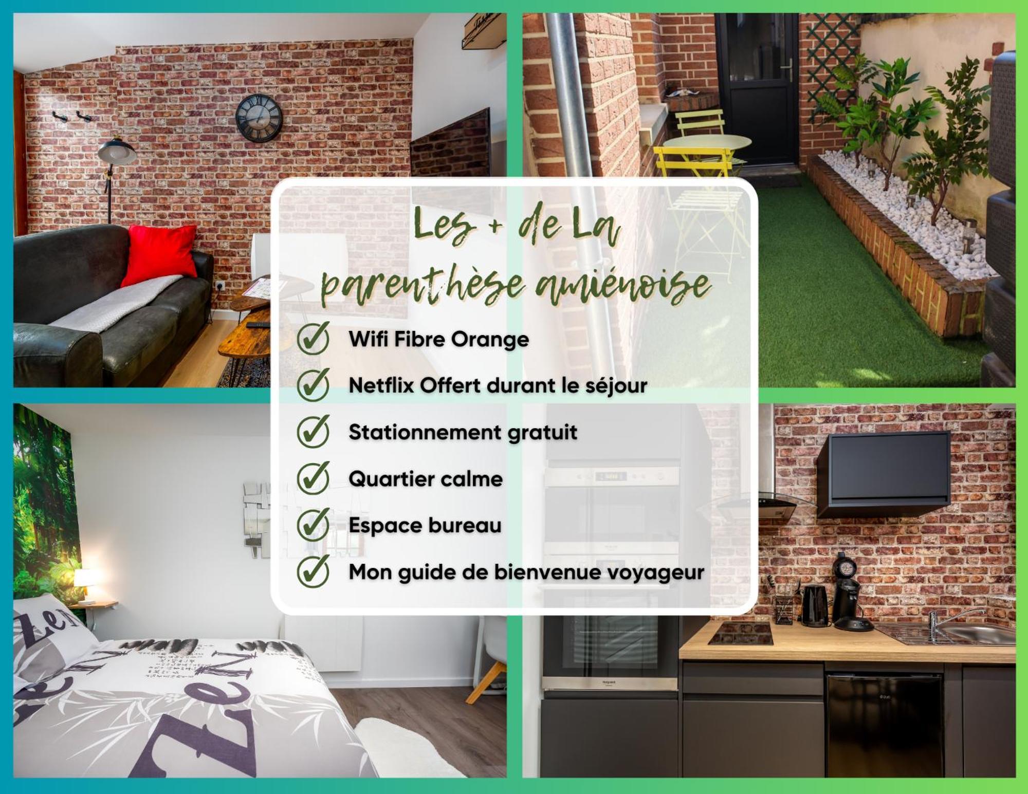 Location D'Appartements - Cosysejour - Calme Fibre Netflix Amiens Exteriér fotografie